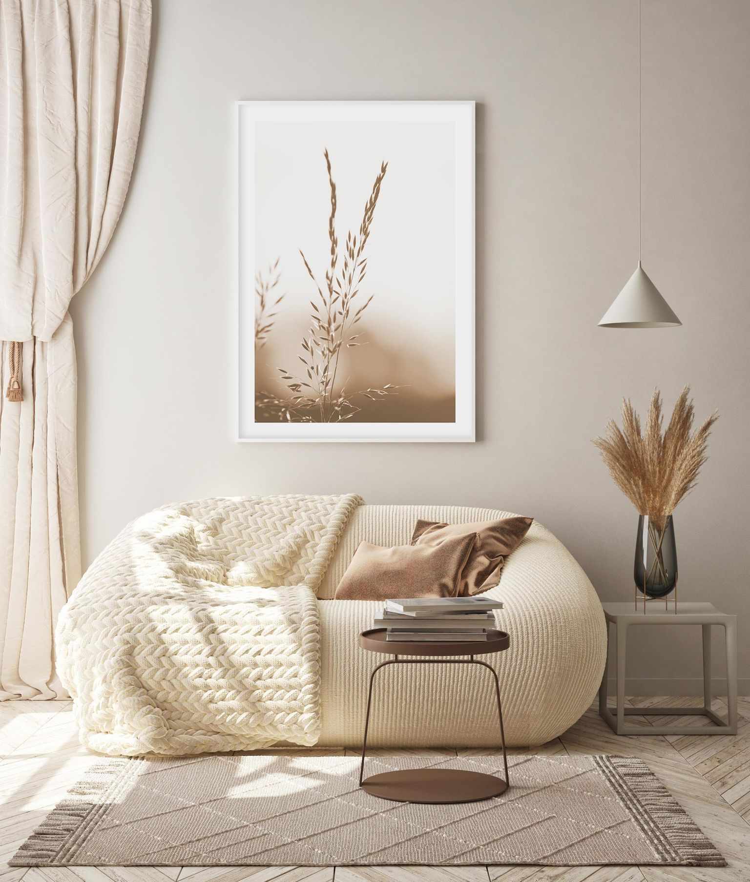 Coastal Grass Art Print-PRINT-Olive et Oriel-Olive et Oriel-Buy-Australian-Art-Prints-Online-with-Olive-et-Oriel-Your-Artwork-Specialists-Austrailia-Decorate-With-Coastal-Photo-Wall-Art-Prints-From-Our-Beach-House-Artwork-Collection-Fine-Poster-and-Framed-Artwork