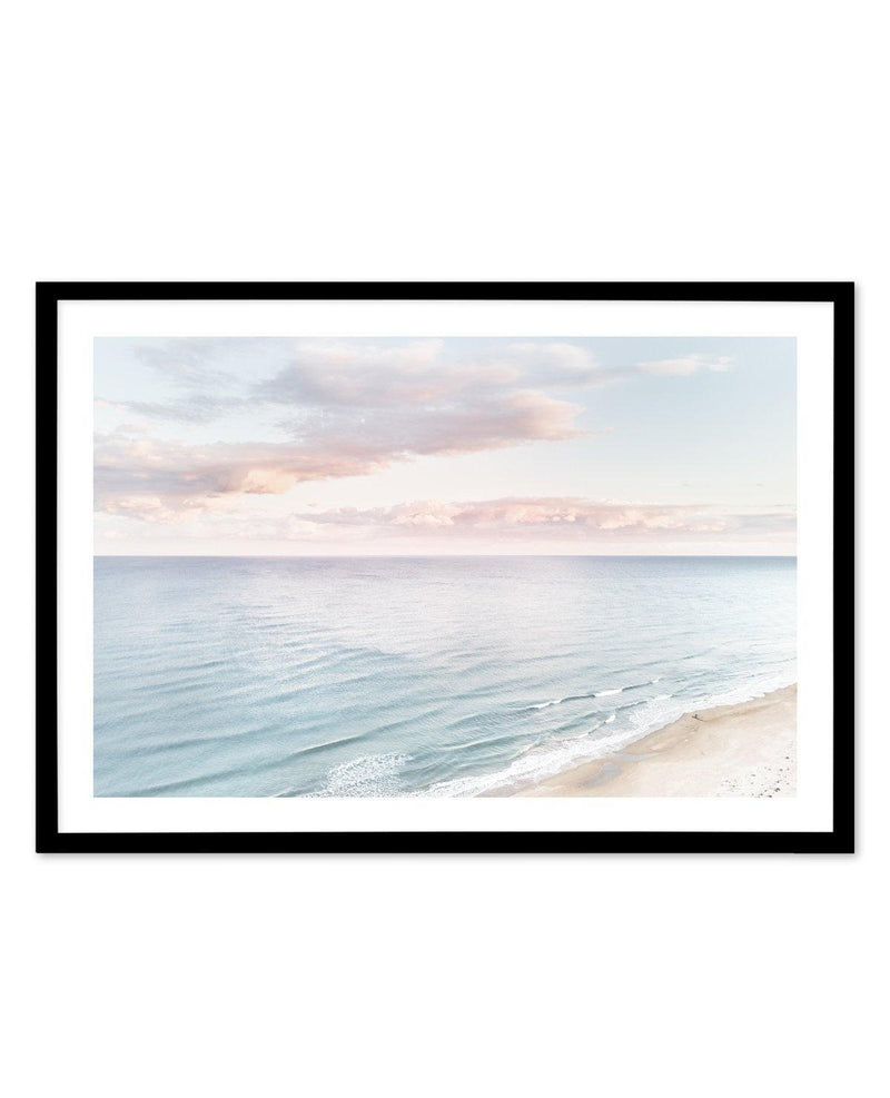 Coastal Sunset Art Print-PRINT-Olive et Oriel-Olive et Oriel-A5 | 5.8" x 8.3" | 14.8 x 21cm-Black-With White Border-Buy-Australian-Art-Prints-Online-with-Olive-et-Oriel-Your-Artwork-Specialists-Austrailia-Decorate-With-Coastal-Photo-Wall-Art-Prints-From-Our-Beach-House-Artwork-Collection-Fine-Poster-and-Framed-Artwork