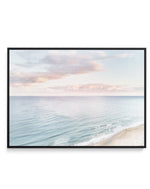 Coastal Sunset | Framed Canvas-CANVAS-You can shop wall art online with Olive et Oriel for everything from abstract art to fun kids wall art. Our beautiful modern art prints and canvas art are available from large canvas prints to wall art paintings and our proudly Australian artwork collection offers only the highest quality framed large wall art and canvas art Australia - You can buy fashion photography prints or Hampton print posters and paintings on canvas from Olive et Oriel and have them d