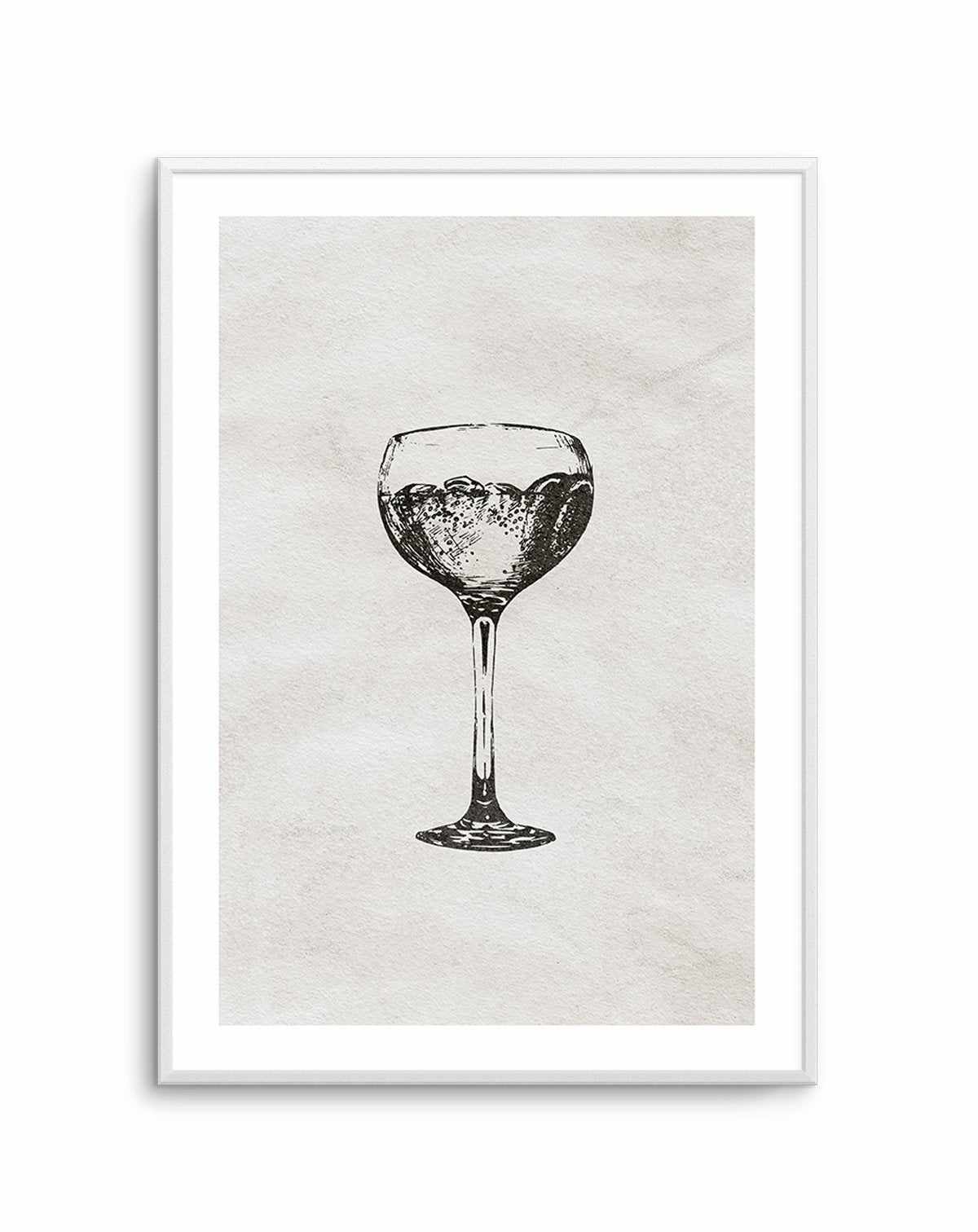 Cocktail Glass Art Print-PRINT-Olive et Oriel-Olive et Oriel-A5 | 5.8" x 8.3" | 14.8 x 21cm-Unframed Art Print-With White Border-Buy-Australian-Art-Prints-Online-with-Olive-et-Oriel-Your-Artwork-Specialists-Austrailia-Decorate-With-Coastal-Photo-Wall-Art-Prints-From-Our-Beach-House-Artwork-Collection-Fine-Poster-and-Framed-Artwork