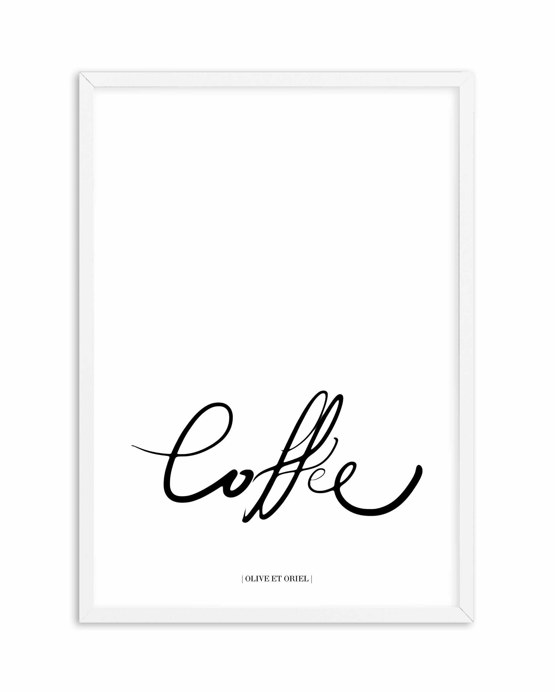 Coffee 2.0 Art Print-PRINT-Olive et Oriel-Olive et Oriel-A5 | 5.8" x 8.3" | 14.8 x 21cm-White-With White Border-Buy-Australian-Art-Prints-Online-with-Olive-et-Oriel-Your-Artwork-Specialists-Austrailia-Decorate-With-Coastal-Photo-Wall-Art-Prints-From-Our-Beach-House-Artwork-Collection-Fine-Poster-and-Framed-Artwork