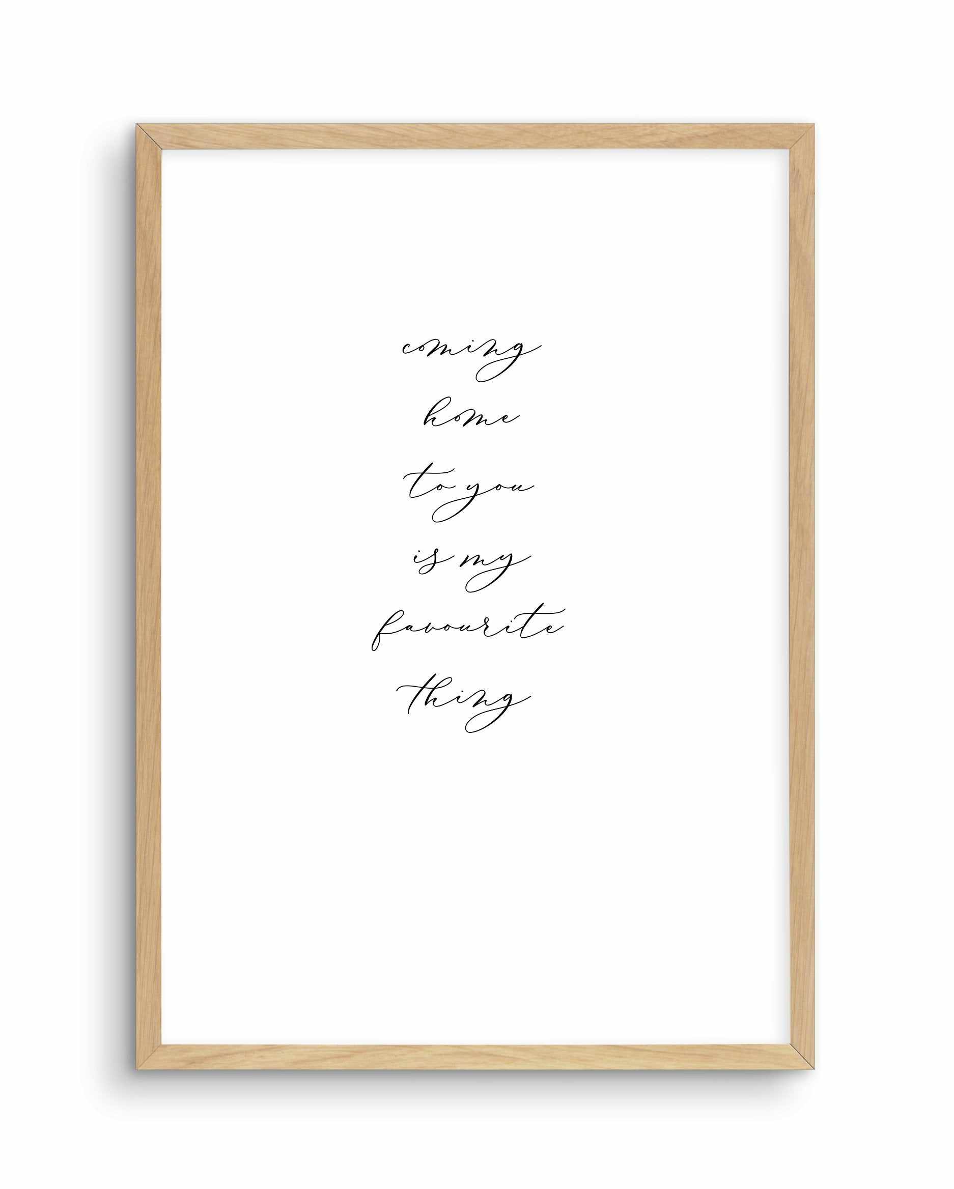 Coming Home To You Art Print-PRINT-Olive et Oriel-Olive et Oriel-A4 | 8.3" x 11.7" | 21 x 29.7cm-Oak-With White Border-Buy-Australian-Art-Prints-Online-with-Olive-et-Oriel-Your-Artwork-Specialists-Austrailia-Decorate-With-Coastal-Photo-Wall-Art-Prints-From-Our-Beach-House-Artwork-Collection-Fine-Poster-and-Framed-Artwork