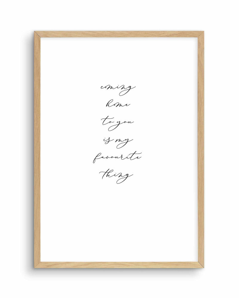 Coming Home To You Art Print-PRINT-Olive et Oriel-Olive et Oriel-A4 | 8.3" x 11.7" | 21 x 29.7cm-Oak-With White Border-Buy-Australian-Art-Prints-Online-with-Olive-et-Oriel-Your-Artwork-Specialists-Austrailia-Decorate-With-Coastal-Photo-Wall-Art-Prints-From-Our-Beach-House-Artwork-Collection-Fine-Poster-and-Framed-Artwork