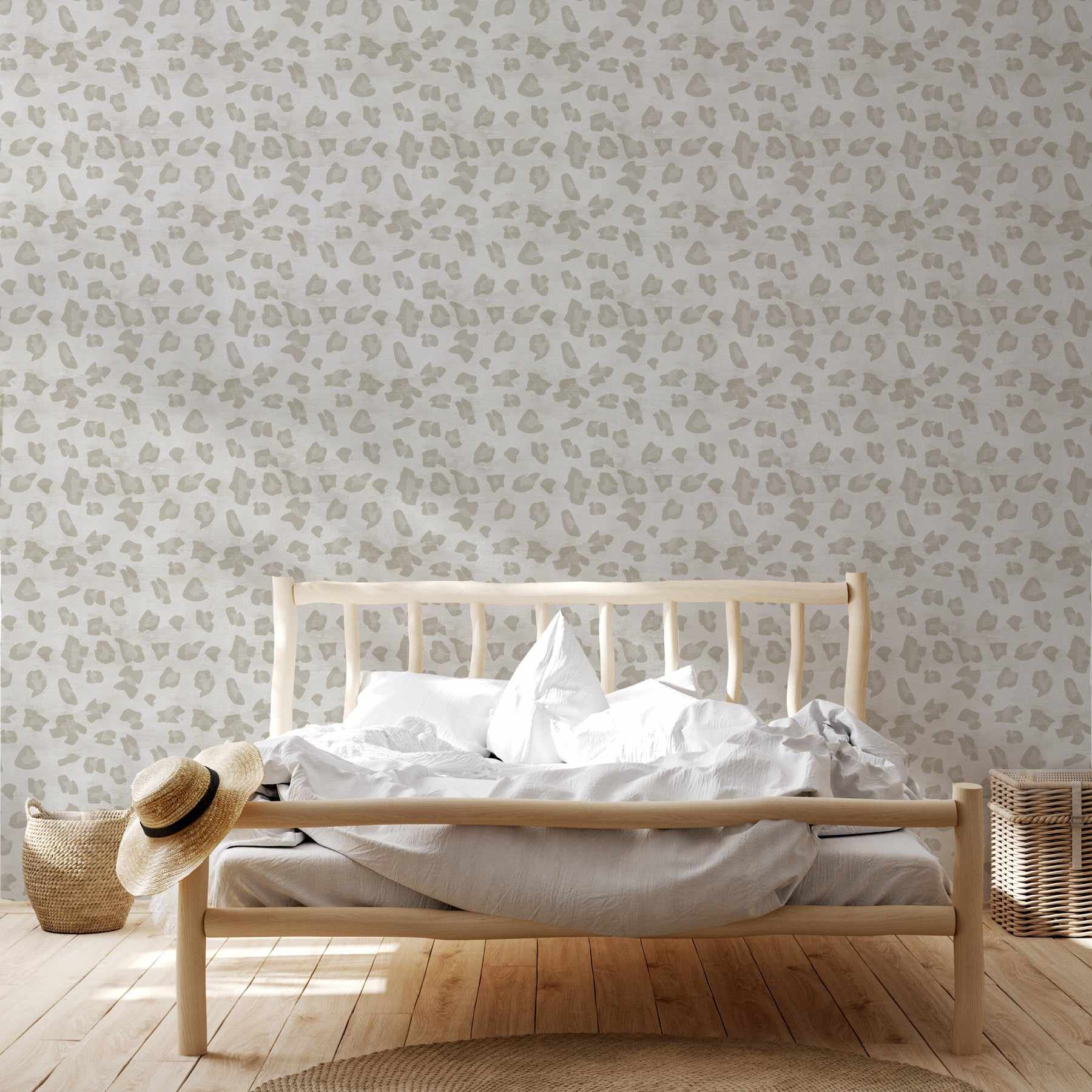 Concrete Safari Wallpaper - Olive et Oriel