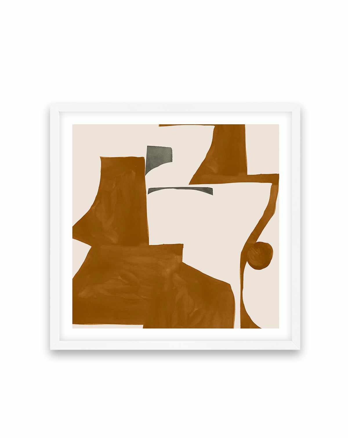 Contour Study No 1 Square Art Print