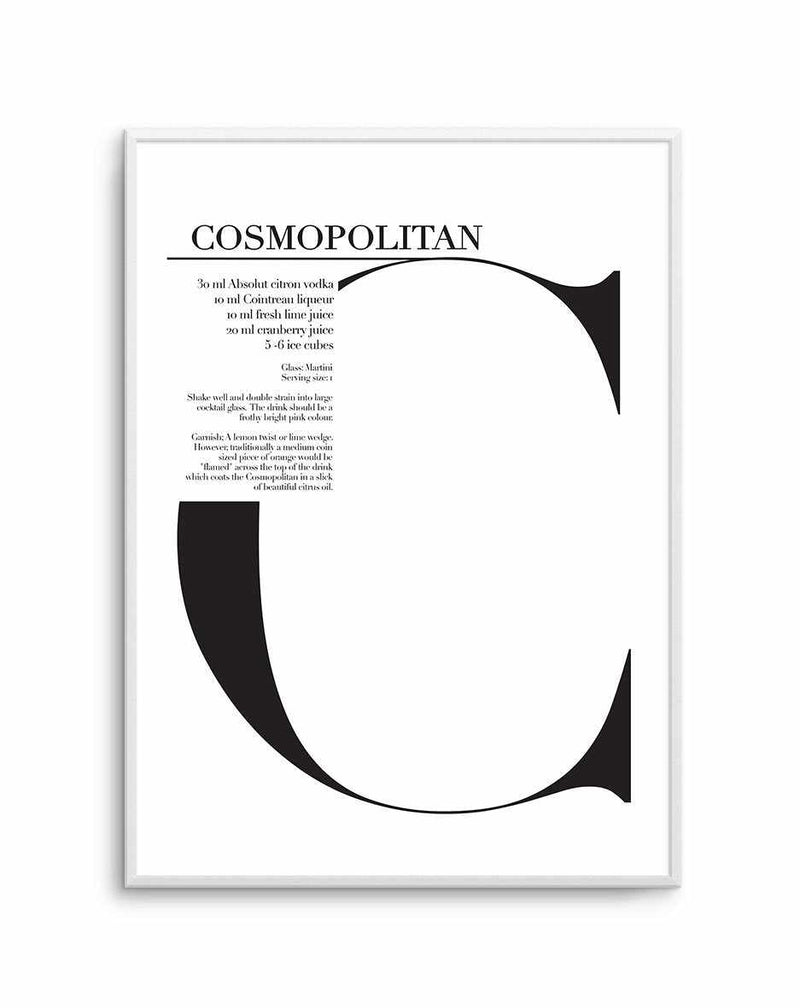 Cosmopolitan Art Print-PRINT-Olive et Oriel-Olive et Oriel-A5 | 5.8" x 8.3" | 14.8 x 21cm-Unframed Art Print-With White Border-Buy-Australian-Art-Prints-Online-with-Olive-et-Oriel-Your-Artwork-Specialists-Austrailia-Decorate-With-Coastal-Photo-Wall-Art-Prints-From-Our-Beach-House-Artwork-Collection-Fine-Poster-and-Framed-Artwork