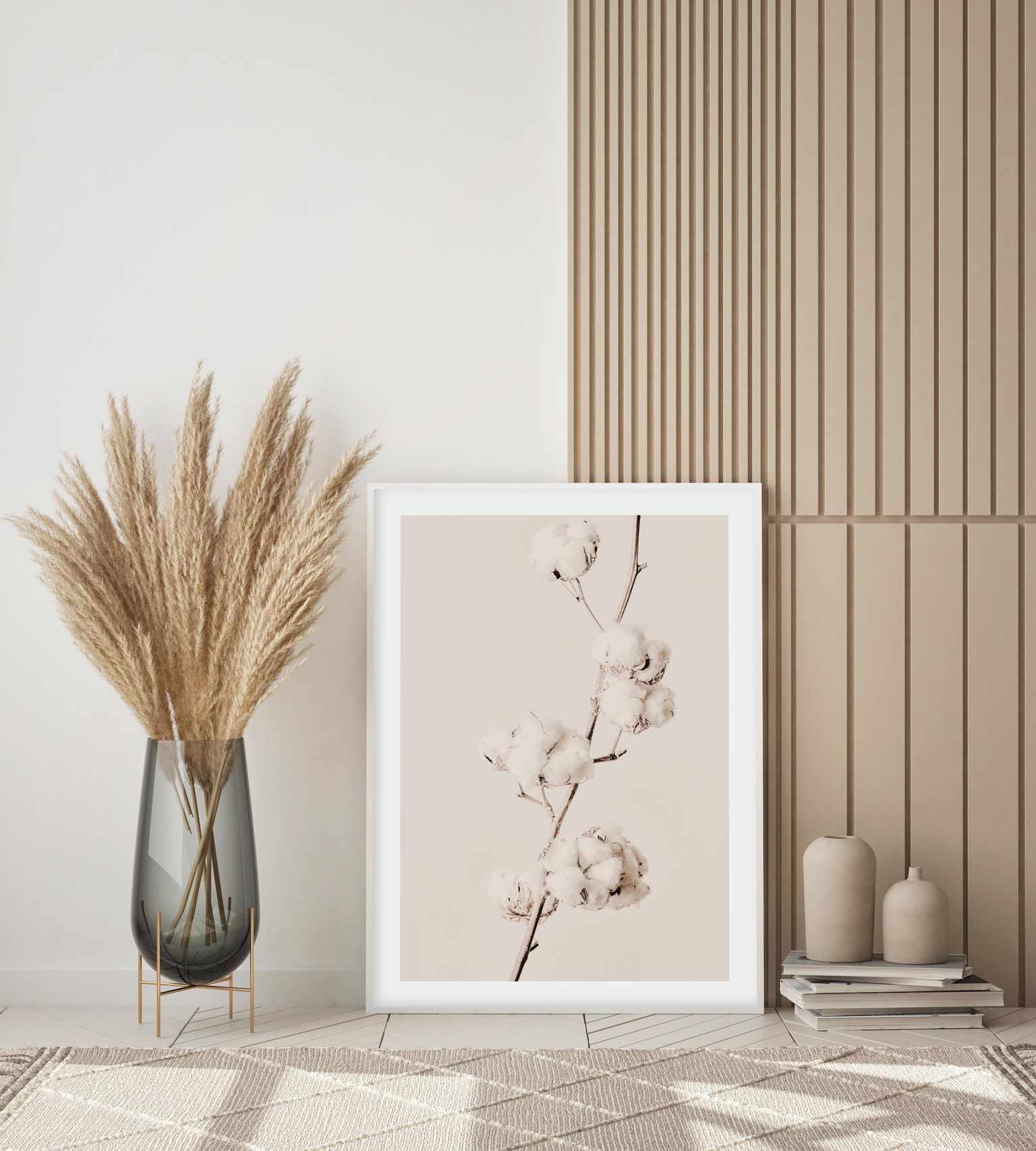 Cotton In Bloom Art Print-PRINT-Olive et Oriel-Olive et Oriel-Buy-Australian-Art-Prints-Online-with-Olive-et-Oriel-Your-Artwork-Specialists-Austrailia-Decorate-With-Coastal-Photo-Wall-Art-Prints-From-Our-Beach-House-Artwork-Collection-Fine-Poster-and-Framed-Artwork