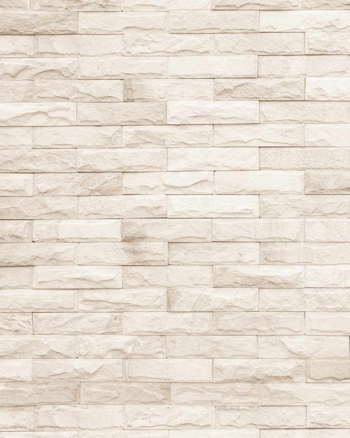 Cream Brick Wallpaper