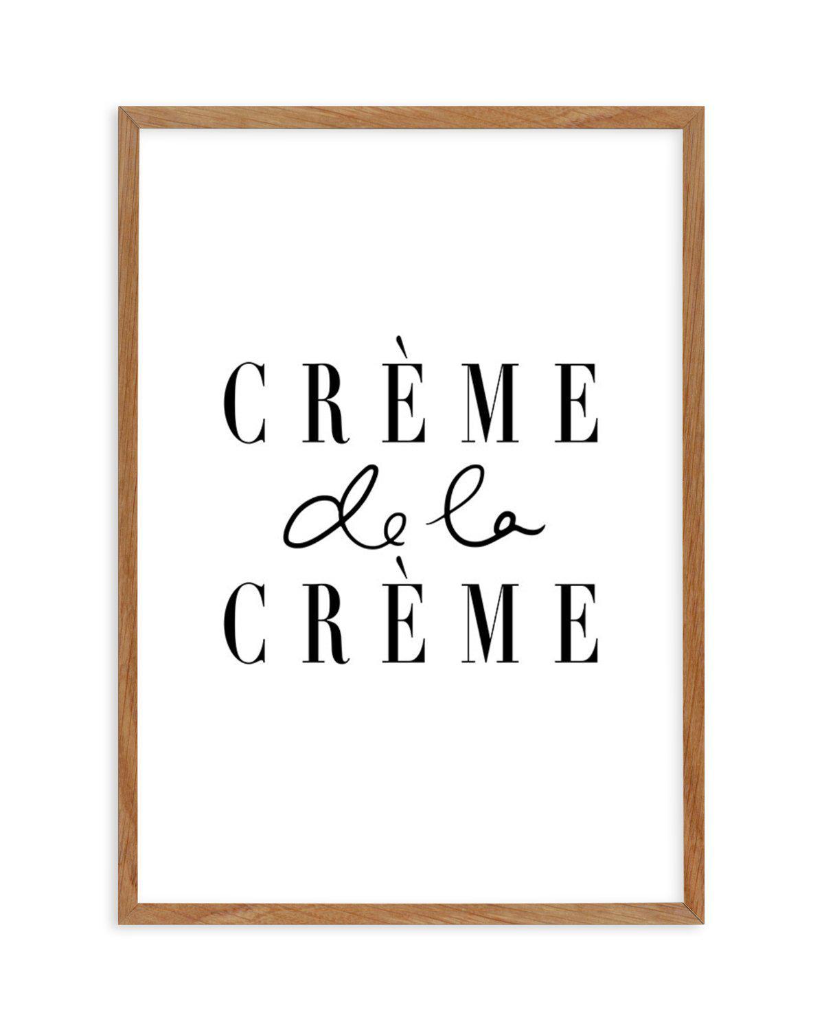 Creme de la Creme - Olive et Oriel