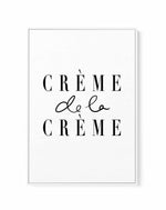 Creme de la Creme | Framed Canvas-CANVAS-You can shop wall art online with Olive et Oriel for everything from abstract art to fun kids wall art. Our beautiful modern art prints and canvas art are available from large canvas prints to wall art paintings and our proudly Australian artwork collection offers only the highest quality framed large wall art and canvas art Australia - You can buy fashion photography prints or Hampton print posters and paintings on canvas from Olive et Oriel and have the