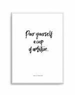 Cup Of Ambition Art Print-PRINT-Olive et Oriel-Olive et Oriel-A5 | 5.8" x 8.3" | 14.8 x 21cm-Unframed Art Print-With White Border-Buy-Australian-Art-Prints-Online-with-Olive-et-Oriel-Your-Artwork-Specialists-Austrailia-Decorate-With-Coastal-Photo-Wall-Art-Prints-From-Our-Beach-House-Artwork-Collection-Fine-Poster-and-Framed-Artwork