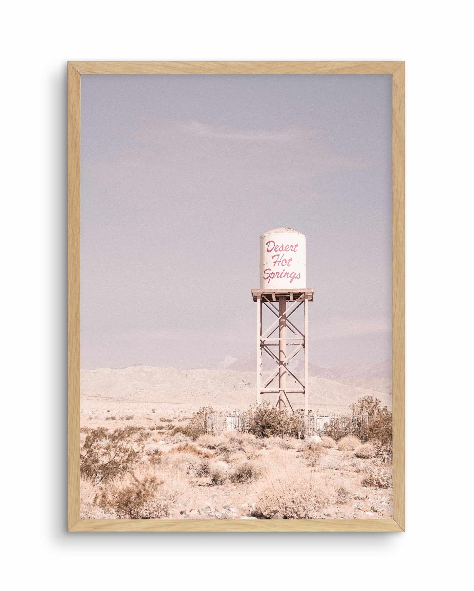 Desert Hot Springs | PT Art Print-PRINT-Olive et Oriel-Olive et Oriel-A4 | 8.3" x 11.7" | 21 x 29.7cm-Oak-With White Border-Buy-Australian-Art-Prints-Online-with-Olive-et-Oriel-Your-Artwork-Specialists-Austrailia-Decorate-With-Coastal-Photo-Wall-Art-Prints-From-Our-Beach-House-Artwork-Collection-Fine-Poster-and-Framed-Artwork