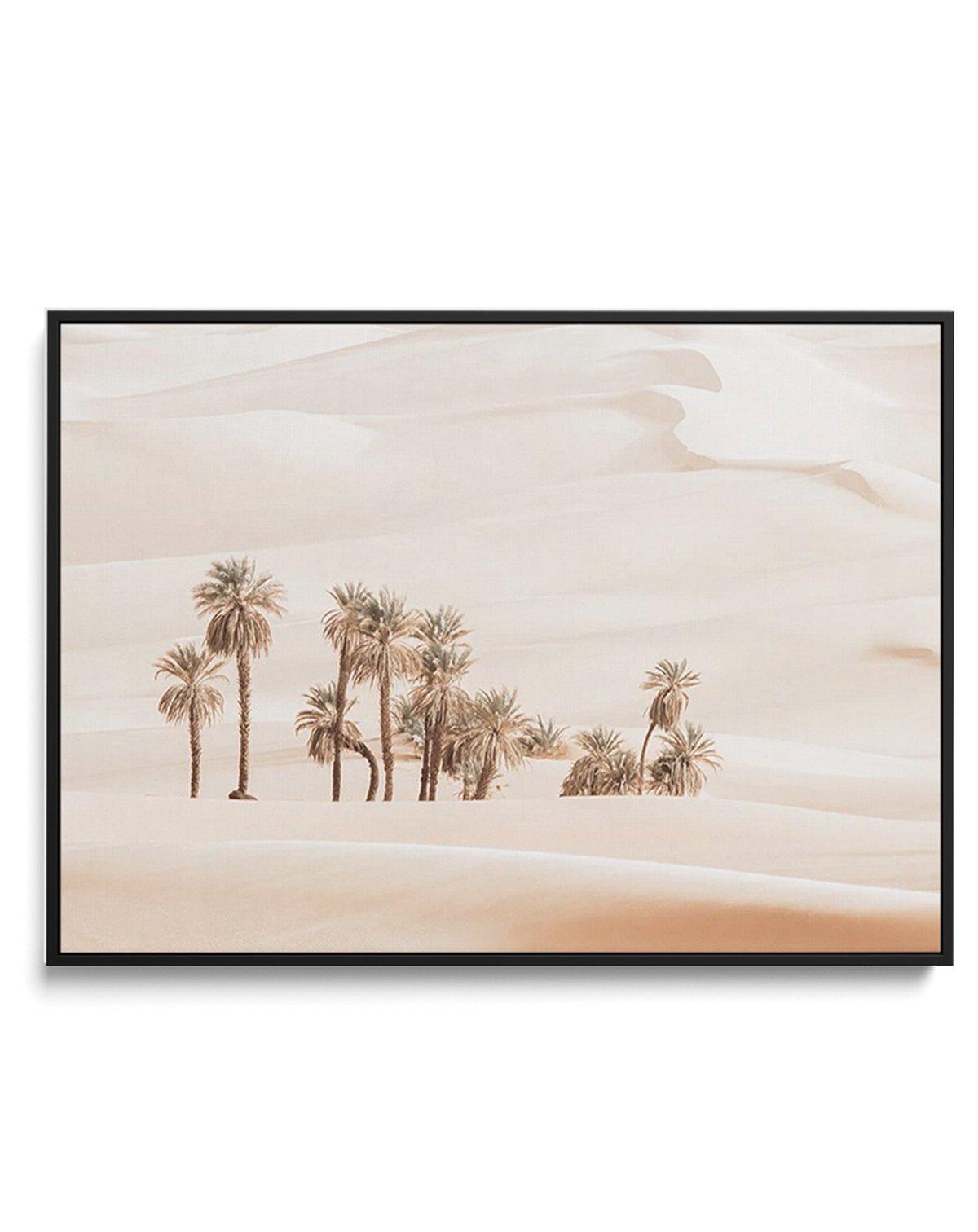 Desert Mirage II LS | Framed Canvas-CANVAS-You can shop wall art online with Olive et Oriel for everything from abstract art to fun kids wall art. Our beautiful modern art prints and canvas art are available from large canvas prints to wall art paintings and our proudly Australian artwork collection offers only the highest quality framed large wall art and canvas art Australia - You can buy fashion photography prints or Hampton print posters and paintings on canvas from Olive et Oriel and have t