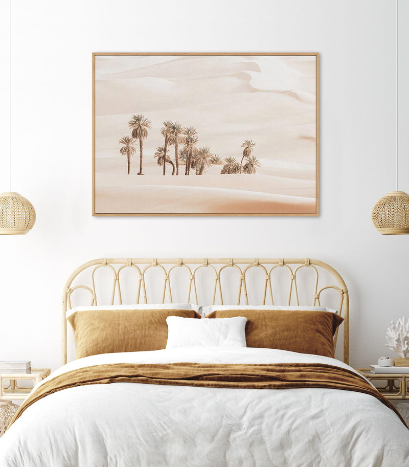 Desert Mirage II LS | Framed Canvas-CANVAS-You can shop wall art online with Olive et Oriel for everything from abstract art to fun kids wall art. Our beautiful modern art prints and canvas art are available from large canvas prints to wall art paintings and our proudly Australian artwork collection offers only the highest quality framed large wall art and canvas art Australia - You can buy fashion photography prints or Hampton print posters and paintings on canvas from Olive et Oriel and have t