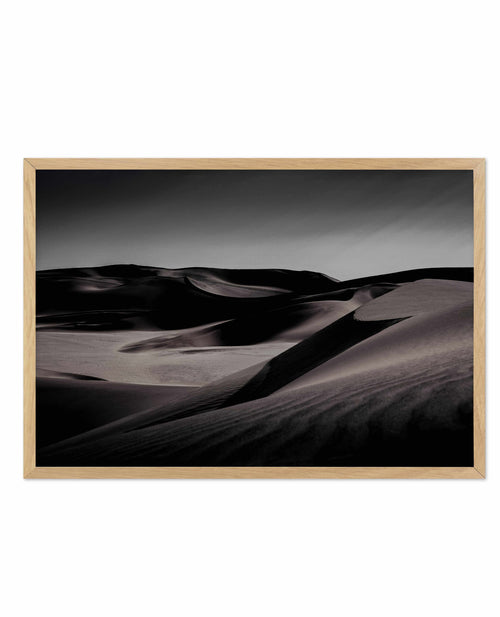 Desert Sands | LS Art Print-PRINT-Olive et Oriel-Olive et Oriel-A5 | 5.8" x 8.3" | 14.8 x 21cm-Oak-With White Border-Buy-Australian-Art-Prints-Online-with-Olive-et-Oriel-Your-Artwork-Specialists-Austrailia-Decorate-With-Coastal-Photo-Wall-Art-Prints-From-Our-Beach-House-Artwork-Collection-Fine-Poster-and-Framed-Artwork