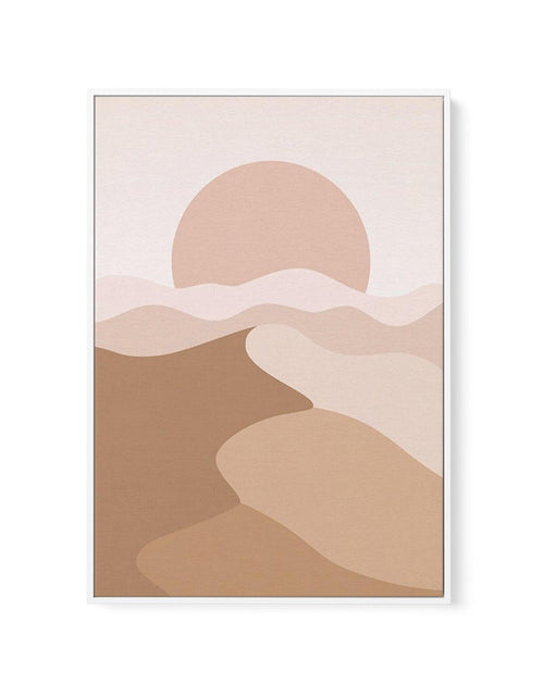 Desert Sunrise | Framed Canvas-CANVAS-You can shop wall art online with Olive et Oriel for everything from abstract art to fun kids wall art. Our beautiful modern art prints and canvas art are available from large canvas prints to wall art paintings and our proudly Australian artwork collection offers only the highest quality framed large wall art and canvas art Australia - You can buy fashion photography prints or Hampton print posters and paintings on canvas from Olive et Oriel and have them d