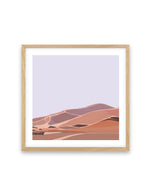 Desert Dunes II SQ Art Print-PRINT-Olive et Oriel-Olive et Oriel-70x70 cm | 27.5" x 27.5"-Oak-With White Border-Buy-Australian-Art-Prints-Online-with-Olive-et-Oriel-Your-Artwork-Specialists-Austrailia-Decorate-With-Coastal-Photo-Wall-Art-Prints-From-Our-Beach-House-Artwork-Collection-Fine-Poster-and-Framed-Artwork