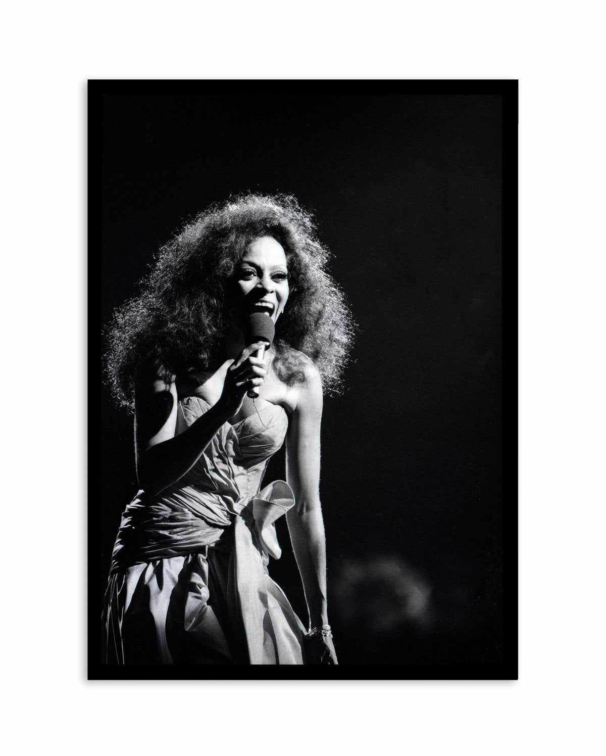 Diana Ross | Tony Mott Collection Art Print-PRINT-Olive et Oriel-Olive et Oriel-A5 | 5.8" x 8.3" | 14.8 x 21cm-Black-With White Border-Buy-Australian-Art-Prints-Online-with-Olive-et-Oriel-Your-Artwork-Specialists-Austrailia-Decorate-With-Coastal-Photo-Wall-Art-Prints-From-Our-Beach-House-Artwork-Collection-Fine-Poster-and-Framed-Artwork