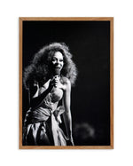 Diana Ross | Tony Mott Collection Art Print-PRINT-Olive et Oriel-Olive et Oriel-50x70 cm | 19.6" x 27.5"-Walnut-With White Border-Buy-Australian-Art-Prints-Online-with-Olive-et-Oriel-Your-Artwork-Specialists-Austrailia-Decorate-With-Coastal-Photo-Wall-Art-Prints-From-Our-Beach-House-Artwork-Collection-Fine-Poster-and-Framed-Artwork