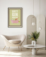 Dirty Gin Martini By Jenny Liz Rome Art Print-PRINT-Olive et Oriel-Olive et Oriel-Buy-Australian-Art-Prints-Online-with-Olive-et-Oriel-Your-Artwork-Specialists-Austrailia-Decorate-With-Coastal-Photo-Wall-Art-Prints-From-Our-Beach-House-Artwork-Collection-Fine-Poster-and-Framed-Artwork