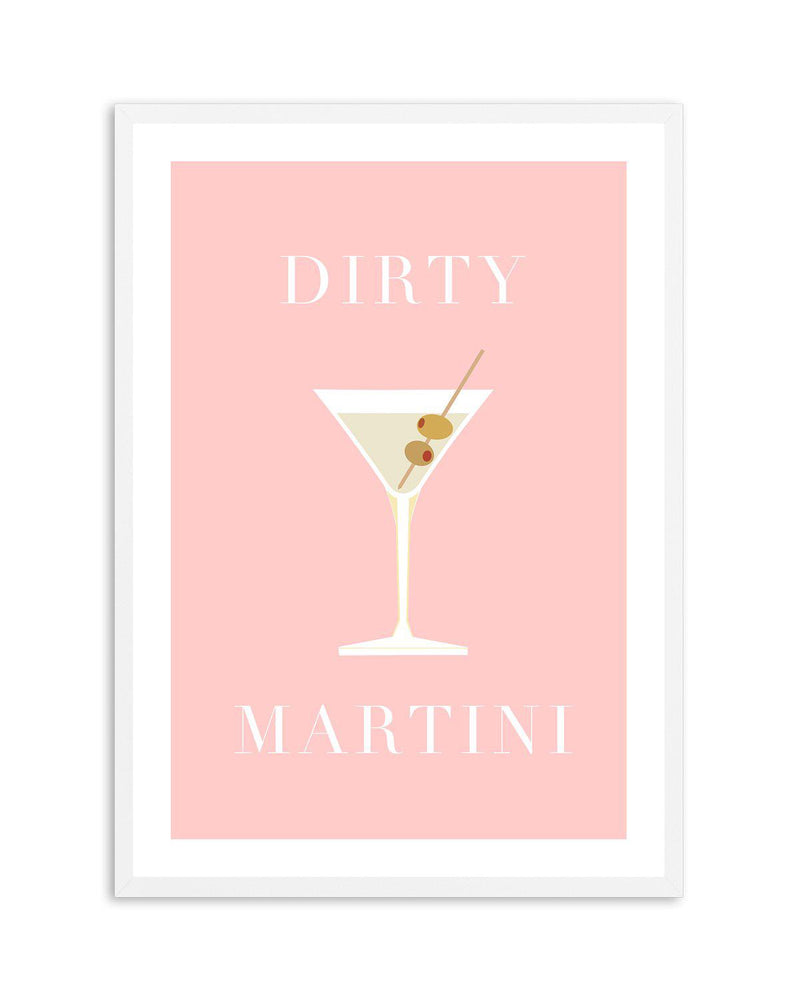 Dirty Martini Art Print-PRINT-Olive et Oriel-Olive et Oriel-A5 | 5.8" x 8.3" | 14.8 x 21cm-White-With White Border-Buy-Australian-Art-Prints-Online-with-Olive-et-Oriel-Your-Artwork-Specialists-Austrailia-Decorate-With-Coastal-Photo-Wall-Art-Prints-From-Our-Beach-House-Artwork-Collection-Fine-Poster-and-Framed-Artwork
