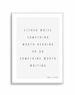 Do Something | Benjamin Franklin Art Print-PRINT-Olive et Oriel-Olive et Oriel-A5 | 5.8" x 8.3" | 14.8 x 21cm-Unframed Art Print-With White Border-Buy-Australian-Art-Prints-Online-with-Olive-et-Oriel-Your-Artwork-Specialists-Austrailia-Decorate-With-Coastal-Photo-Wall-Art-Prints-From-Our-Beach-House-Artwork-Collection-Fine-Poster-and-Framed-Artwork