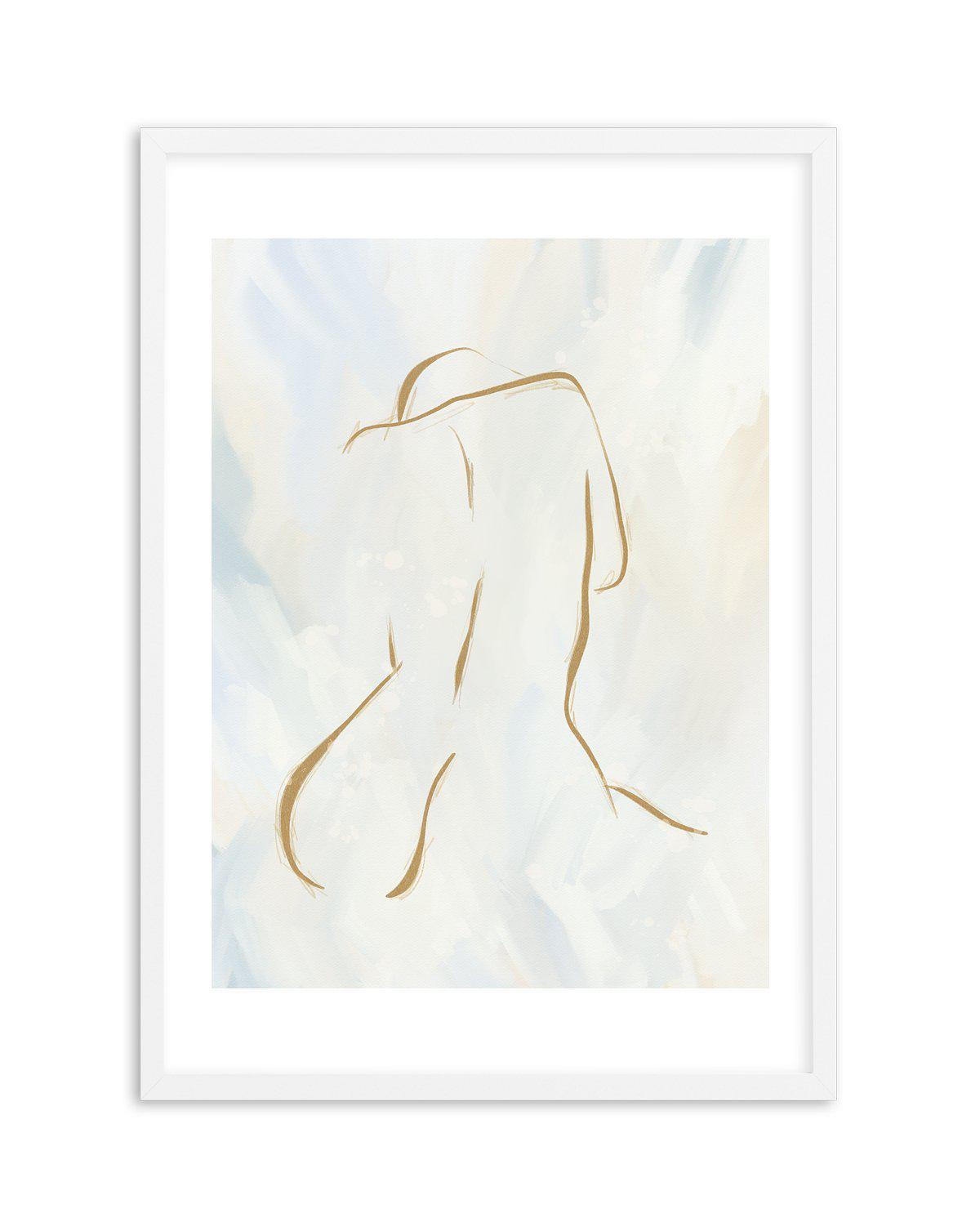 D'or Femme Art Print-PRINT-Olive et Oriel-Olive et Oriel-A5 | 5.8" x 8.3" | 14.8 x 21cm-White-With White Border-Buy-Australian-Art-Prints-Online-with-Olive-et-Oriel-Your-Artwork-Specialists-Austrailia-Decorate-With-Coastal-Photo-Wall-Art-Prints-From-Our-Beach-House-Artwork-Collection-Fine-Poster-and-Framed-Artwork