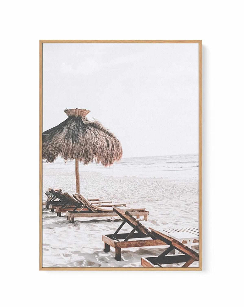 Down in Mexico | Framed Canvas Art Print