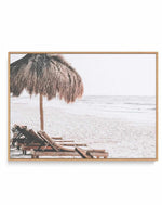 Down in Mexico | LS | Framed Canvas Art Print