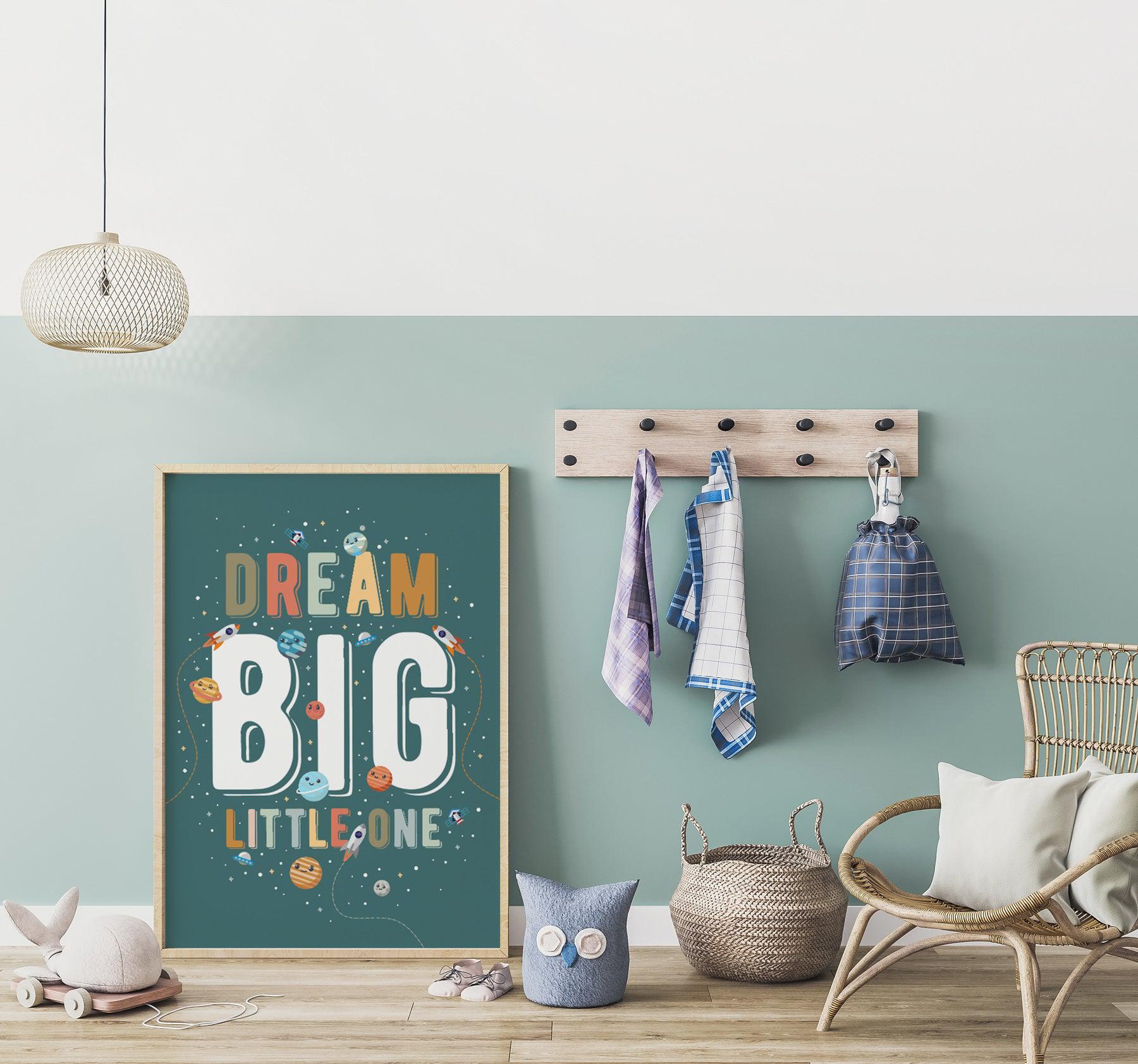 Solar | Dream Big Little One Art Print-PRINT-Olive et Oriel-Olive et Oriel-Buy-Australian-Art-Prints-Online-with-Olive-et-Oriel-Your-Artwork-Specialists-Austrailia-Decorate-With-Coastal-Photo-Wall-Art-Prints-From-Our-Beach-House-Artwork-Collection-Fine-Poster-and-Framed-Artwork