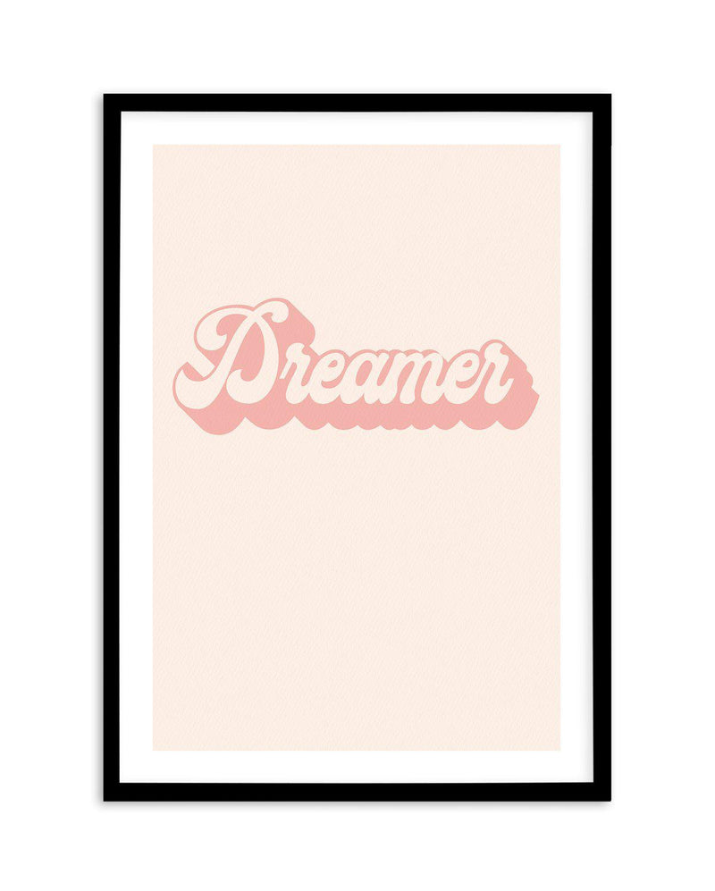 Dreamer Art Print-PRINT-Olive et Oriel-Olive et Oriel-A5 | 5.8" x 8.3" | 14.8 x 21cm-Black-With White Border-Buy-Australian-Art-Prints-Online-with-Olive-et-Oriel-Your-Artwork-Specialists-Austrailia-Decorate-With-Coastal-Photo-Wall-Art-Prints-From-Our-Beach-House-Artwork-Collection-Fine-Poster-and-Framed-Artwork