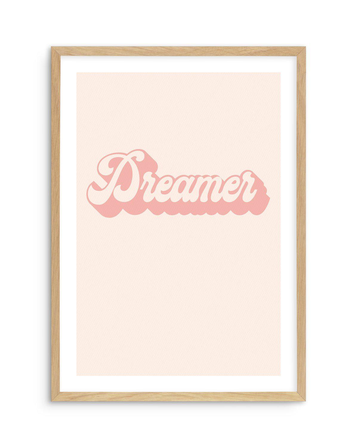 Dreamer Art Print-PRINT-Olive et Oriel-Olive et Oriel-A5 | 5.8" x 8.3" | 14.8 x 21cm-Oak-With White Border-Buy-Australian-Art-Prints-Online-with-Olive-et-Oriel-Your-Artwork-Specialists-Austrailia-Decorate-With-Coastal-Photo-Wall-Art-Prints-From-Our-Beach-House-Artwork-Collection-Fine-Poster-and-Framed-Artwork