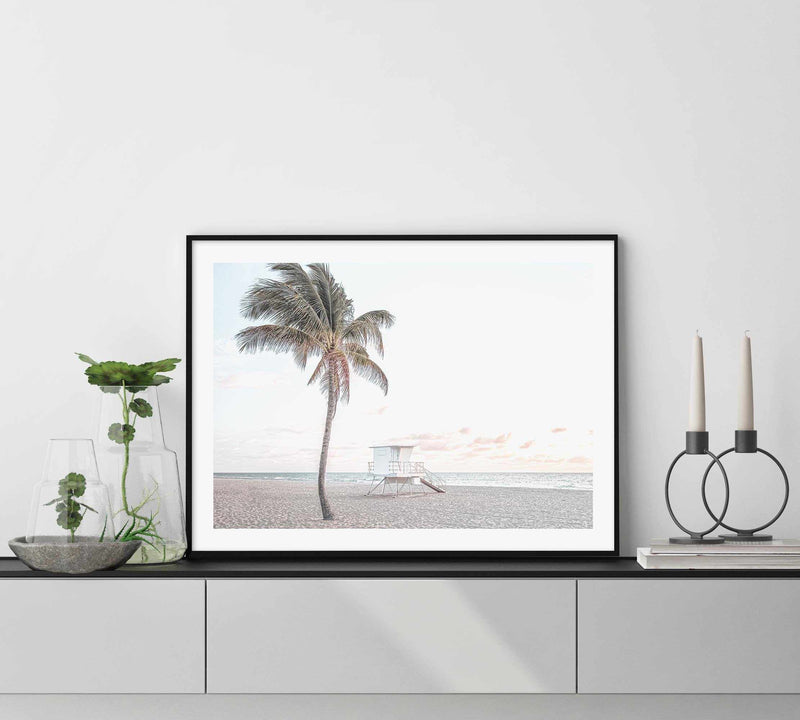 SHOP Dusk at Palm Cove LS, Path to Beach photographic framed artwork ...