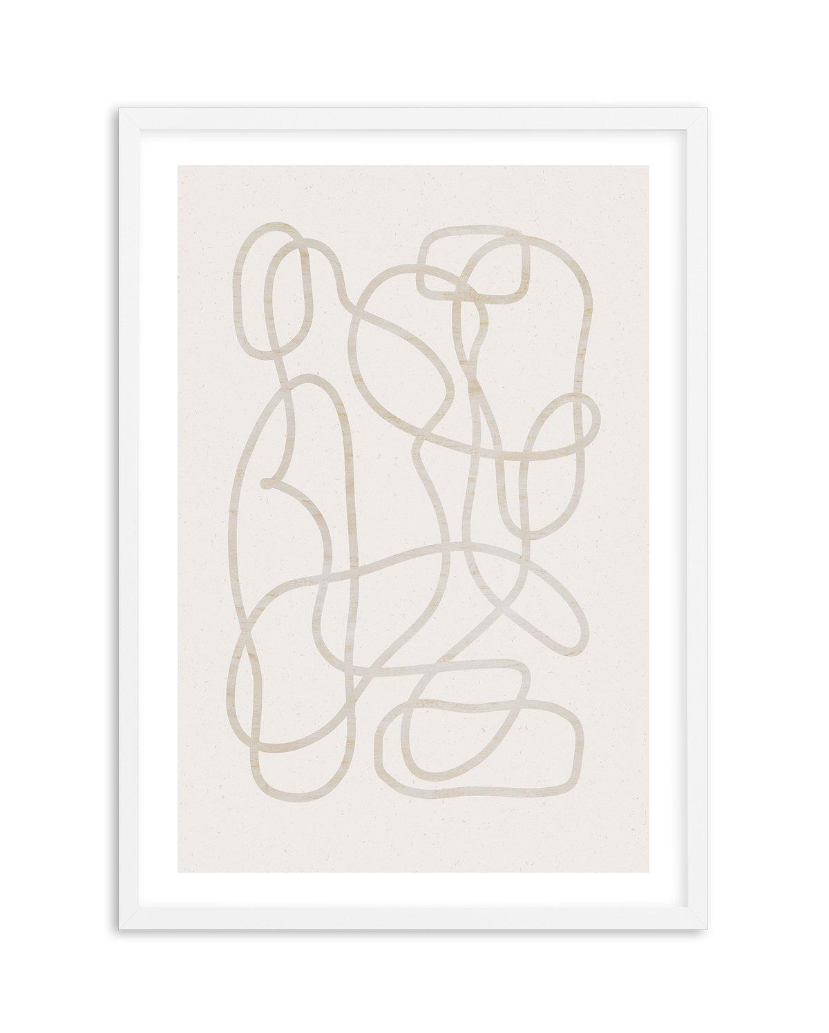 Ecru I Art Print-PRINT-Olive et Oriel-Olive et Oriel-A4 | 8.3" x 11.7" | 21 x 29.7cm-White-With White Border-Buy-Australian-Art-Prints-Online-with-Olive-et-Oriel-Your-Artwork-Specialists-Austrailia-Decorate-With-Coastal-Photo-Wall-Art-Prints-From-Our-Beach-House-Artwork-Collection-Fine-Poster-and-Framed-Artwork