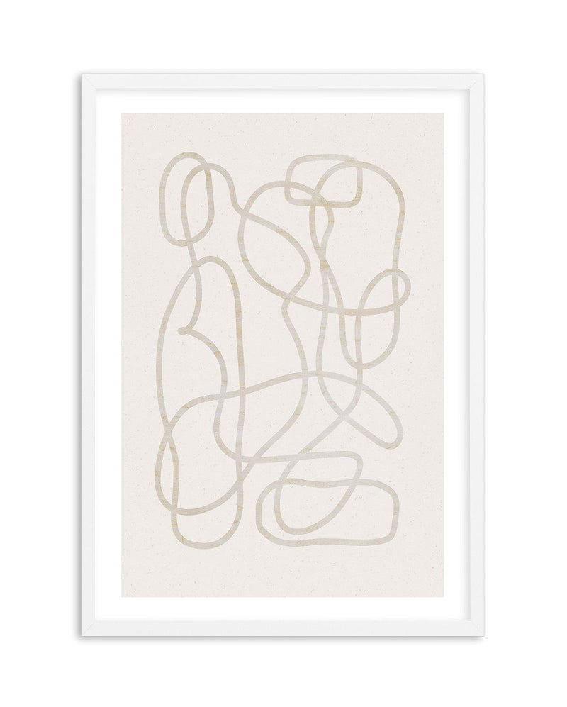 Ecru I Art Print-PRINT-Olive et Oriel-Olive et Oriel-A4 | 8.3" x 11.7" | 21 x 29.7cm-White-With White Border-Buy-Australian-Art-Prints-Online-with-Olive-et-Oriel-Your-Artwork-Specialists-Austrailia-Decorate-With-Coastal-Photo-Wall-Art-Prints-From-Our-Beach-House-Artwork-Collection-Fine-Poster-and-Framed-Artwork
