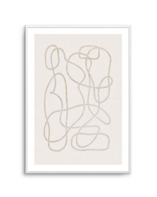 Ecru I Art Print-PRINT-Olive et Oriel-Olive et Oriel-A4 | 8.3" x 11.7" | 21 x 29.7cm-Unframed Art Print-With White Border-Buy-Australian-Art-Prints-Online-with-Olive-et-Oriel-Your-Artwork-Specialists-Austrailia-Decorate-With-Coastal-Photo-Wall-Art-Prints-From-Our-Beach-House-Artwork-Collection-Fine-Poster-and-Framed-Artwork