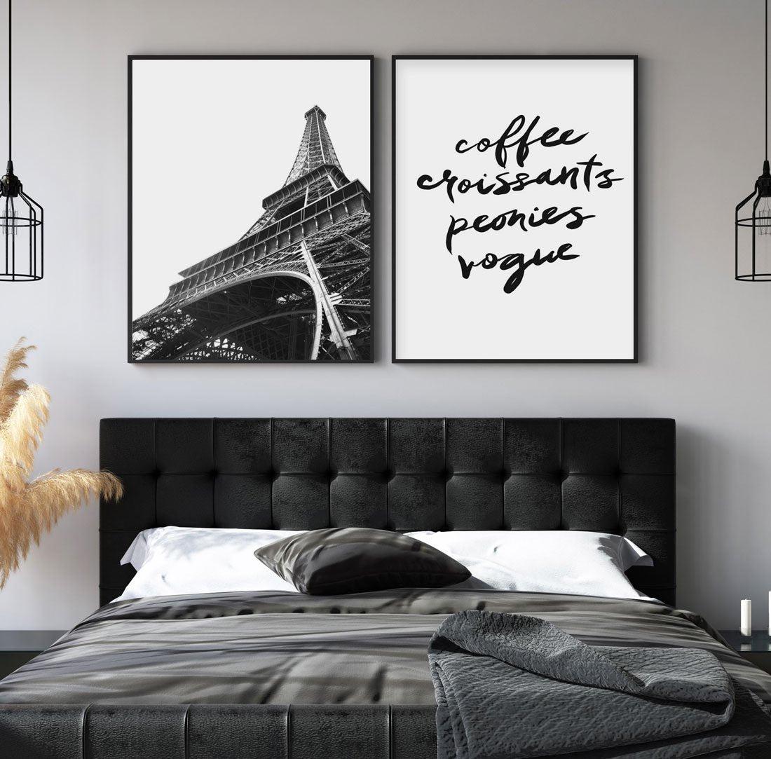 Eiffel Tower I Art Print-PRINT-Olive et Oriel-Olive et Oriel-Buy-Australian-Art-Prints-Online-with-Olive-et-Oriel-Your-Artwork-Specialists-Austrailia-Decorate-With-Coastal-Photo-Wall-Art-Prints-From-Our-Beach-House-Artwork-Collection-Fine-Poster-and-Framed-Artwork