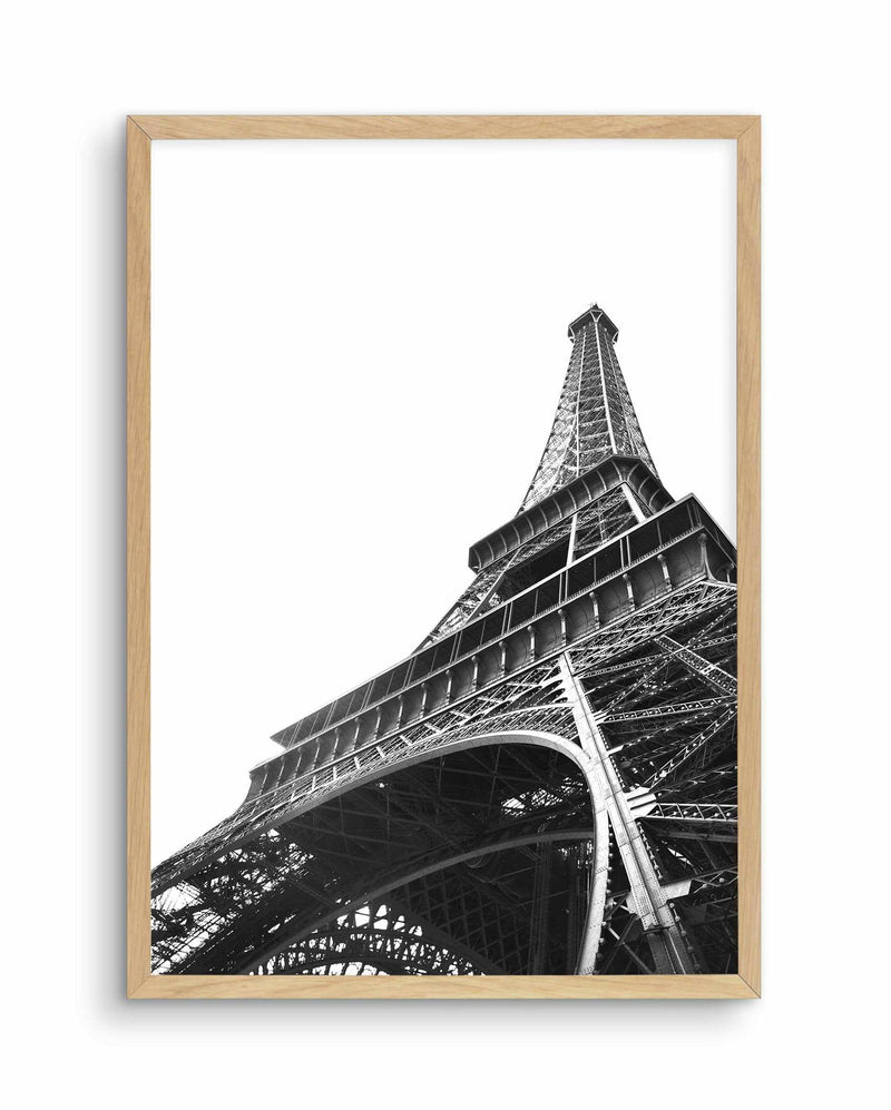 Eiffel Tower I Art Print-PRINT-Olive et Oriel-Olive et Oriel-A5 | 5.8" x 8.3" | 14.8 x 21cm-Oak-With White Border-Buy-Australian-Art-Prints-Online-with-Olive-et-Oriel-Your-Artwork-Specialists-Austrailia-Decorate-With-Coastal-Photo-Wall-Art-Prints-From-Our-Beach-House-Artwork-Collection-Fine-Poster-and-Framed-Artwork