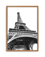Eiffel Tower II Art Print-PRINT-Olive et Oriel-Olive et Oriel-50x70 cm | 19.6" x 27.5"-Walnut-With White Border-Buy-Australian-Art-Prints-Online-with-Olive-et-Oriel-Your-Artwork-Specialists-Austrailia-Decorate-With-Coastal-Photo-Wall-Art-Prints-From-Our-Beach-House-Artwork-Collection-Fine-Poster-and-Framed-Artwork