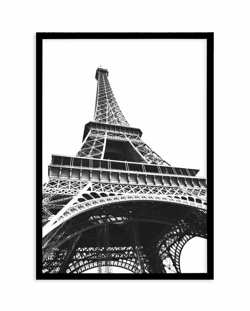 Eiffel Tower II Art Print-PRINT-Olive et Oriel-Olive et Oriel-A5 | 5.8" x 8.3" | 14.8 x 21cm-Black-With White Border-Buy-Australian-Art-Prints-Online-with-Olive-et-Oriel-Your-Artwork-Specialists-Austrailia-Decorate-With-Coastal-Photo-Wall-Art-Prints-From-Our-Beach-House-Artwork-Collection-Fine-Poster-and-Framed-Artwork
