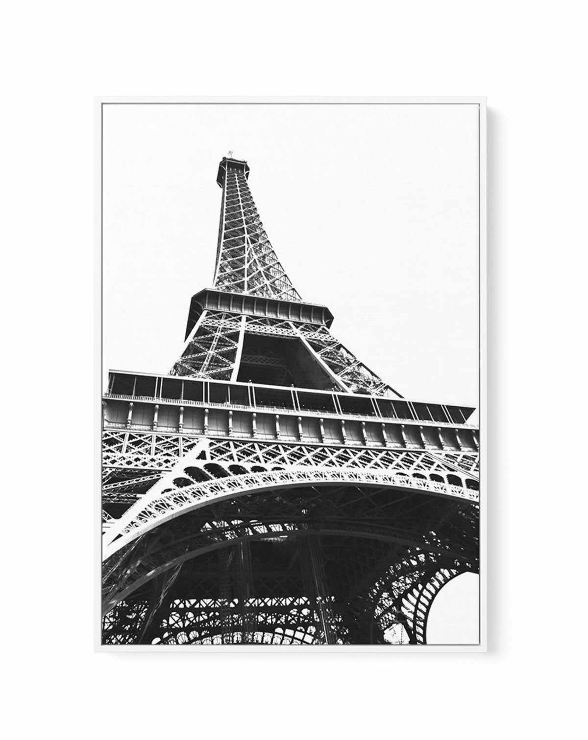 Eiffel Tower II | Framed Canvas-CANVAS-You can shop wall art online with Olive et Oriel for everything from abstract art to fun kids wall art. Our beautiful modern art prints and canvas art are available from large canvas prints to wall art paintings and our proudly Australian artwork collection offers only the highest quality framed large wall art and canvas art Australia - You can buy fashion photography prints or Hampton print posters and paintings on canvas from Olive et Oriel and have them 