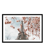 Eiffel Tower | Spring Art Print-PRINT-Olive et Oriel-Olive et Oriel-A5 | 5.8" x 8.3" | 14.8 x 21cm-Black-With White Border-Buy-Australian-Art-Prints-Online-with-Olive-et-Oriel-Your-Artwork-Specialists-Austrailia-Decorate-With-Coastal-Photo-Wall-Art-Prints-From-Our-Beach-House-Artwork-Collection-Fine-Poster-and-Framed-Artwork