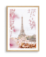 Eiffel Vista Art Print-PRINT-Olive et Oriel-Olive et Oriel-A5 | 5.8" x 8.3" | 14.8 x 21cm-Oak-With White Border-Buy-Australian-Art-Prints-Online-with-Olive-et-Oriel-Your-Artwork-Specialists-Austrailia-Decorate-With-Coastal-Photo-Wall-Art-Prints-From-Our-Beach-House-Artwork-Collection-Fine-Poster-and-Framed-Artwork