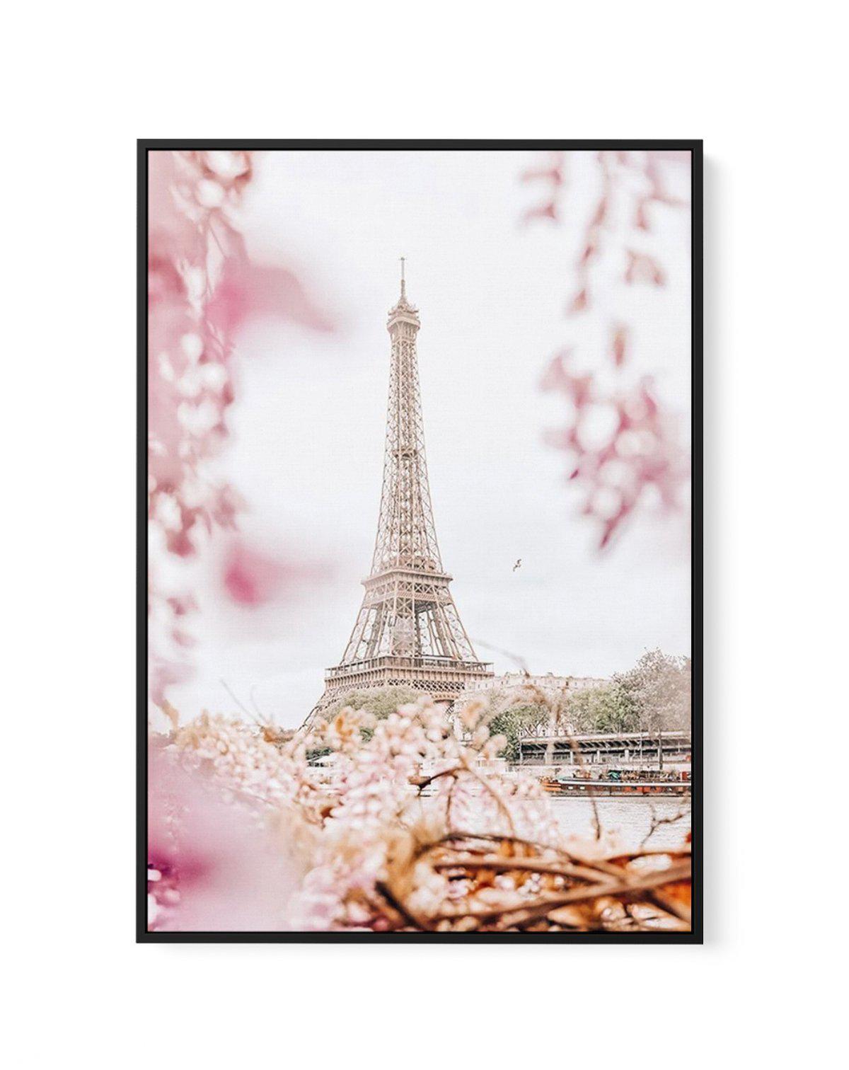 Eiffel Vista | Framed Canvas-CANVAS-You can shop wall art online with Olive et Oriel for everything from abstract art to fun kids wall art. Our beautiful modern art prints and canvas art are available from large canvas prints to wall art paintings and our proudly Australian artwork collection offers only the highest quality framed large wall art and canvas art Australia - You can buy fashion photography prints or Hampton print posters and paintings on canvas from Olive et Oriel and have them del