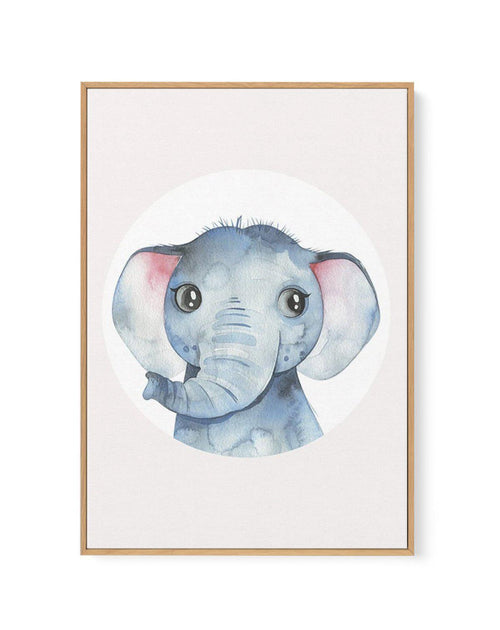 Elephant | Framed Canvas-CANVAS-You can shop wall art online with Olive et Oriel for everything from abstract art to fun kids wall art. Our beautiful modern art prints and canvas art are available from large canvas prints to wall art paintings and our proudly Australian artwork collection offers only the highest quality framed large wall art and canvas art Australia - You can buy fashion photography prints or Hampton print posters and paintings on canvas from Olive et Oriel and have them deliver
