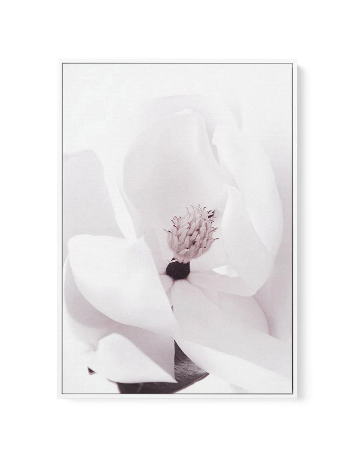 Elle est la | Magnolia | Framed Canvas-CANVAS-You can shop wall art online with Olive et Oriel for everything from abstract art to fun kids wall art. Our beautiful modern art prints and canvas art are available from large canvas prints to wall art paintings and our proudly Australian artwork collection offers only the highest quality framed large wall art and canvas art Australia - You can buy fashion photography prints or Hampton print posters and paintings on canvas from Olive et Oriel and hav