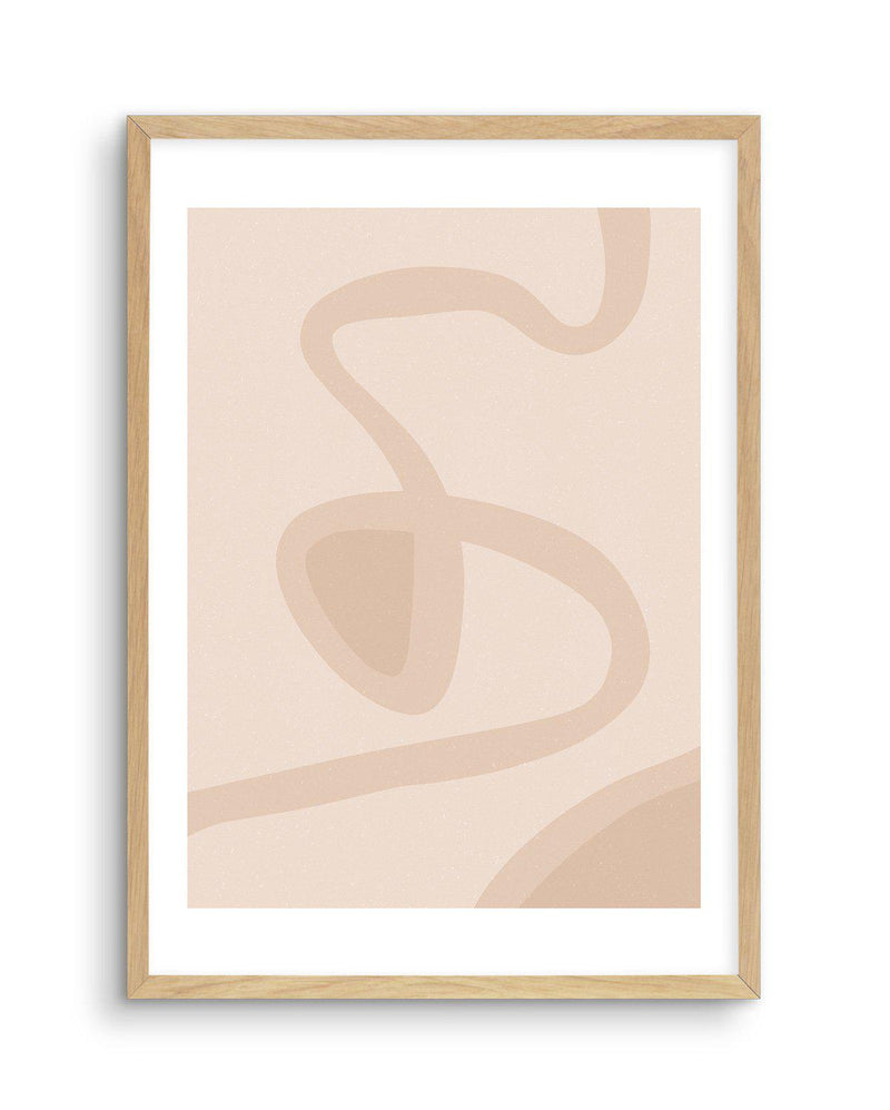 En Terre Abstract I Art Print-PRINT-Olive et Oriel-Olive et Oriel-A5 | 5.8" x 8.3" | 14.8 x 21cm-Oak-With White Border-Buy-Australian-Art-Prints-Online-with-Olive-et-Oriel-Your-Artwork-Specialists-Austrailia-Decorate-With-Coastal-Photo-Wall-Art-Prints-From-Our-Beach-House-Artwork-Collection-Fine-Poster-and-Framed-Artwork