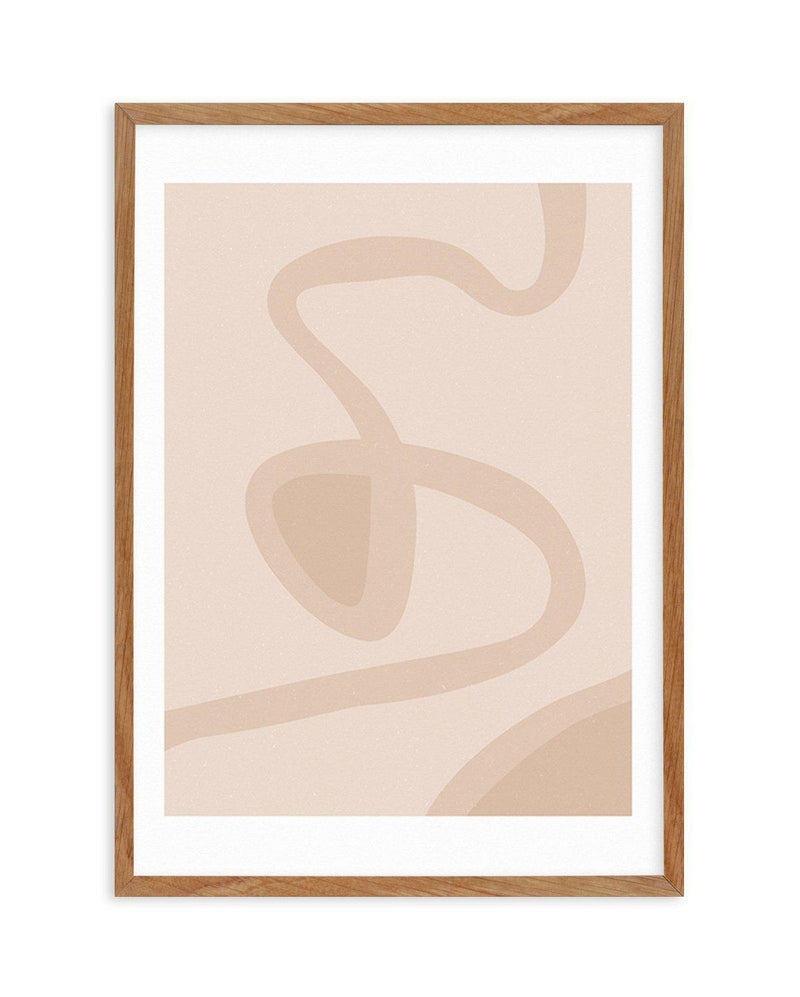 En Terre Abstract I Art Print-PRINT-Olive et Oriel-Olive et Oriel-50x70 cm | 19.6" x 27.5"-Walnut-With White Border-Buy-Australian-Art-Prints-Online-with-Olive-et-Oriel-Your-Artwork-Specialists-Austrailia-Decorate-With-Coastal-Photo-Wall-Art-Prints-From-Our-Beach-House-Artwork-Collection-Fine-Poster-and-Framed-Artwork