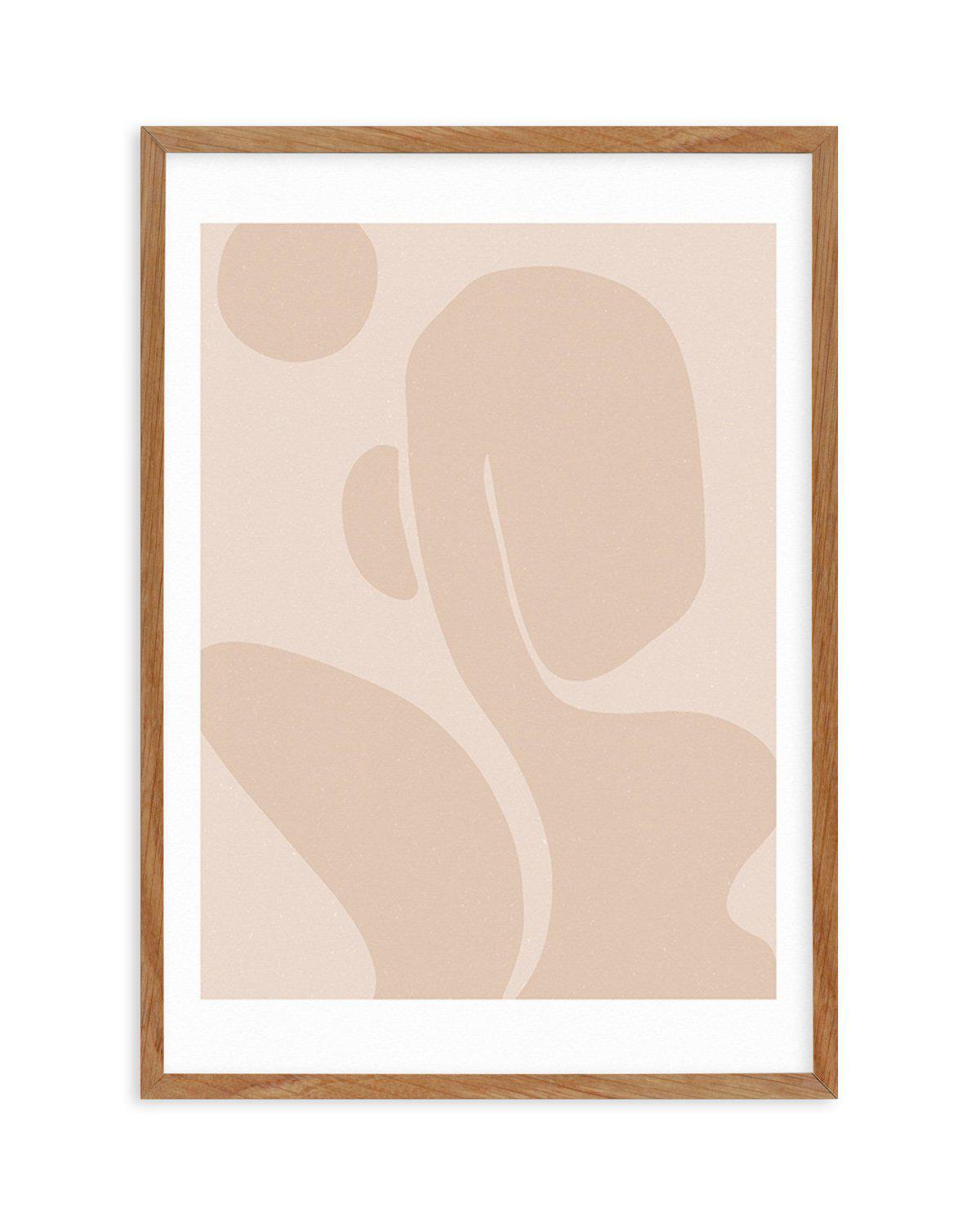 En Terre Abstract II Art Print-PRINT-Olive et Oriel-Olive et Oriel-50x70 cm | 19.6" x 27.5"-Walnut-With White Border-Buy-Australian-Art-Prints-Online-with-Olive-et-Oriel-Your-Artwork-Specialists-Austrailia-Decorate-With-Coastal-Photo-Wall-Art-Prints-From-Our-Beach-House-Artwork-Collection-Fine-Poster-and-Framed-Artwork