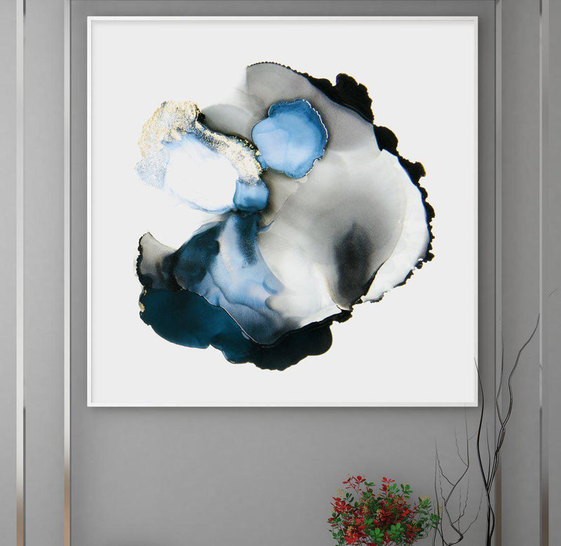 Encre Noir | SQ Art Print-PRINT-Olive et Oriel-Olive et Oriel-Buy-Australian-Art-Prints-Online-with-Olive-et-Oriel-Your-Artwork-Specialists-Austrailia-Decorate-With-Coastal-Photo-Wall-Art-Prints-From-Our-Beach-House-Artwork-Collection-Fine-Poster-and-Framed-Artwork